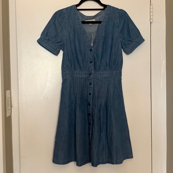 Madewell Denim Daylily Dress- size 2 - Picture 6 of 8